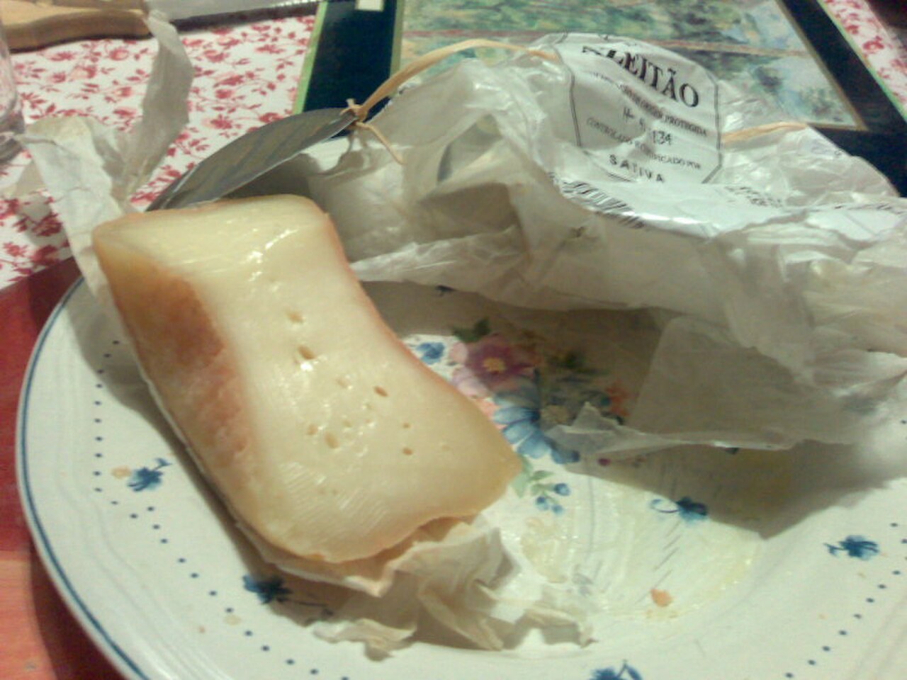 Azeitão cheese from Portugal