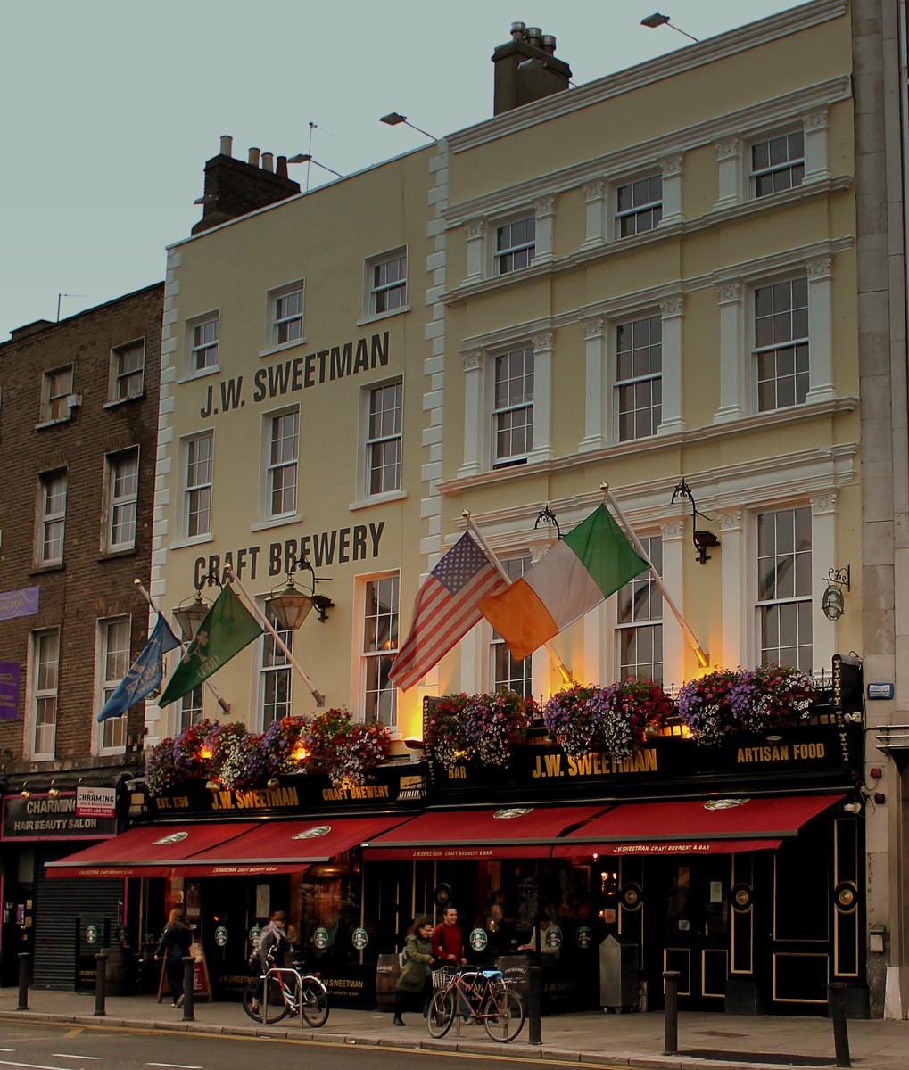 JW Sweetman craft brewery in Dublin